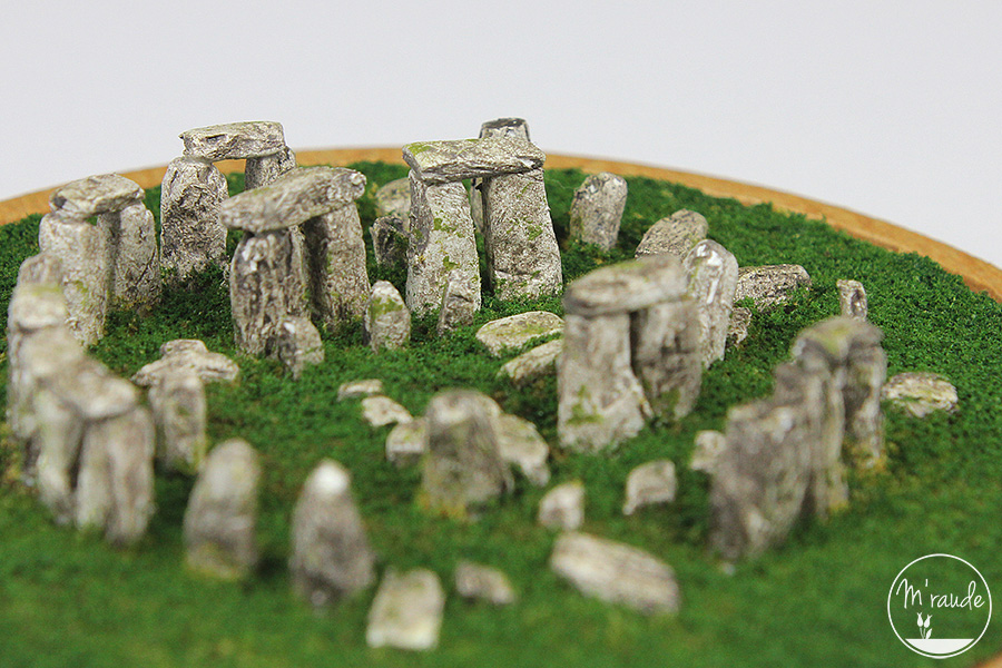 Stonehenge à Salisbury au Royaume-Uni détails 1