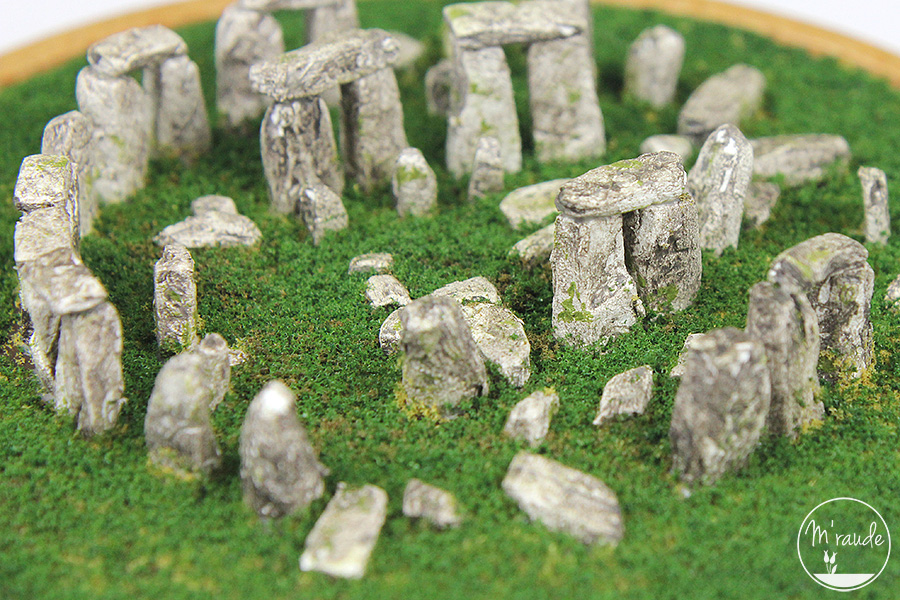 Stonehenge à Salisbury au Royaume-Uni détails 2