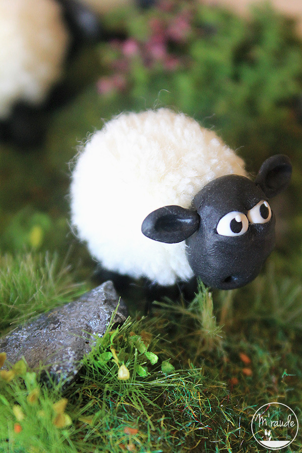 Détail 1 - Moutons d'Irlande