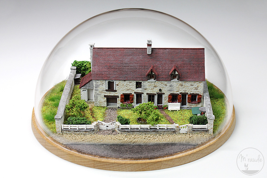 Réplique d'une maison briarde