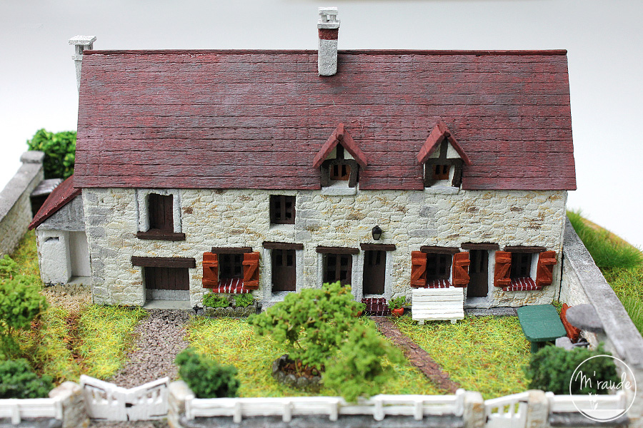 Détail 1 - Réplique d'une maison briarde