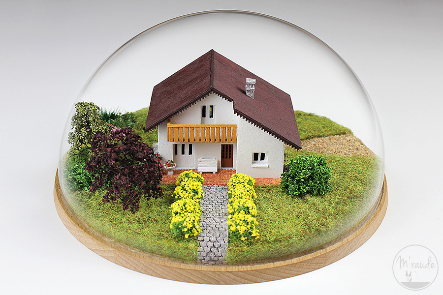 Reproduction d'une maison dans le Doubs